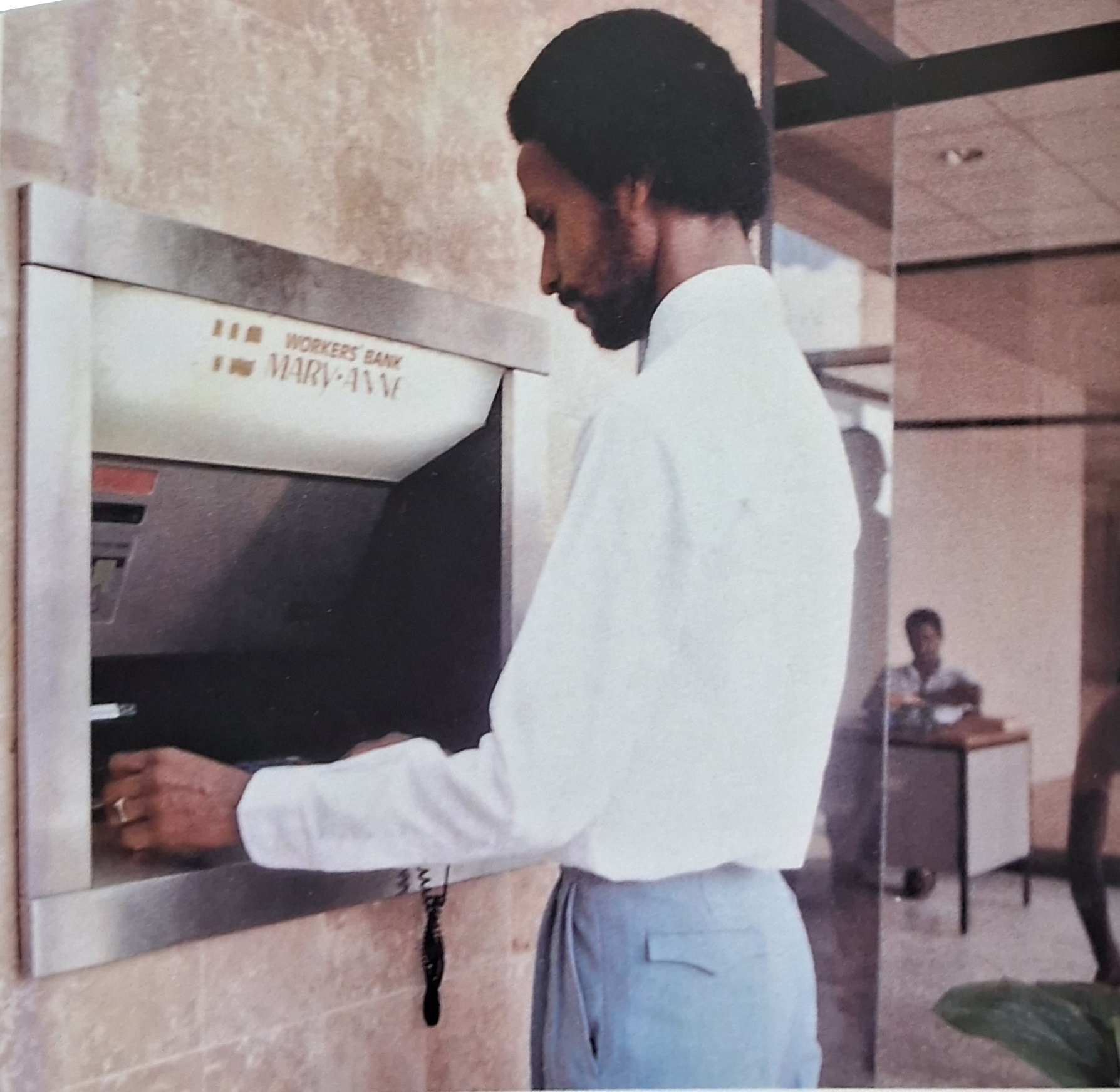 First ATM Arrives – Life in Trinidad